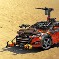 Crazy Driver Zombie Crush