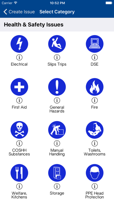 iAudit - Health & Safety Audit Screenshots