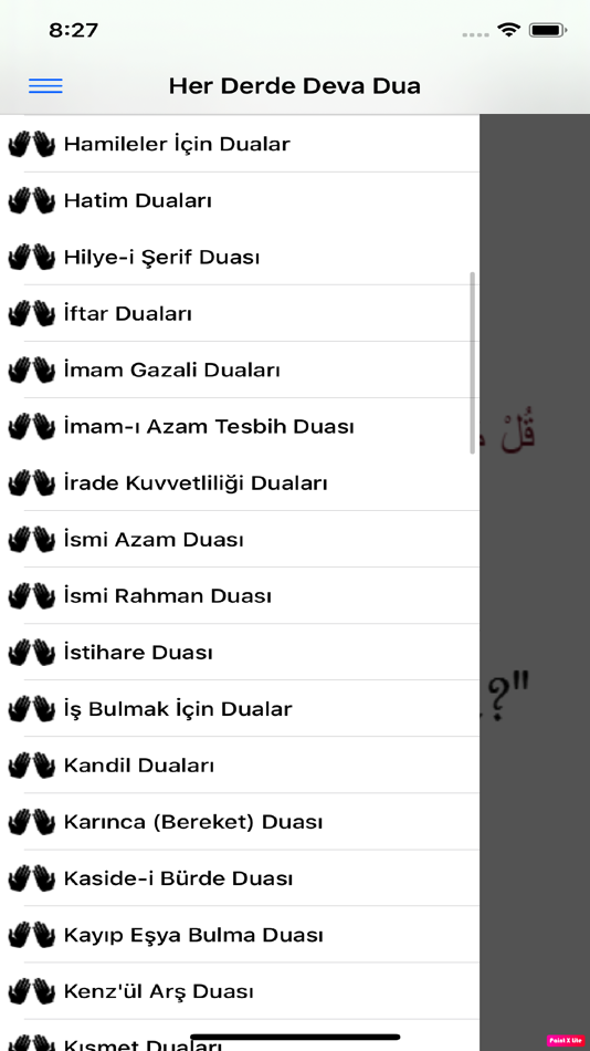 #4. Her Derde Deva Dua (iOS) Podle: Ilker Muhsin Sahin