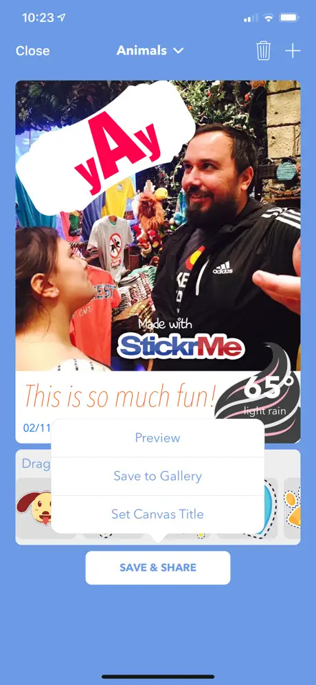 StickrMe