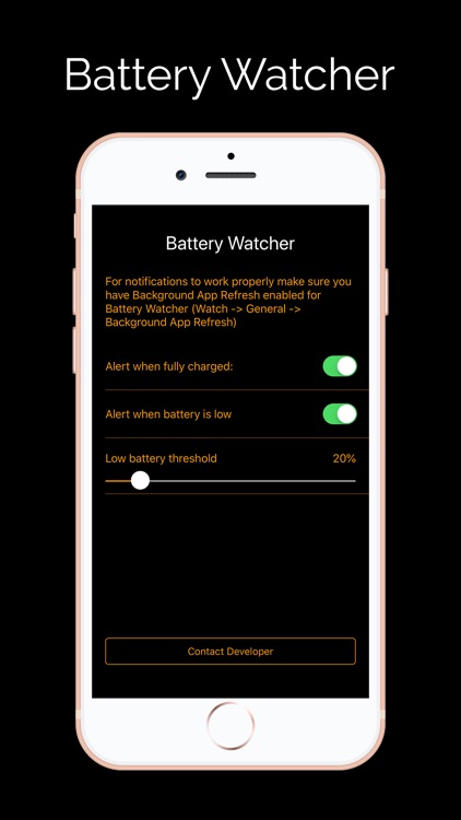 Battery Watcher Pro screenshot-3