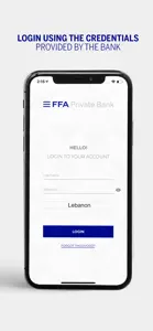 FFA Private Bank screenshot #1 for iPhone