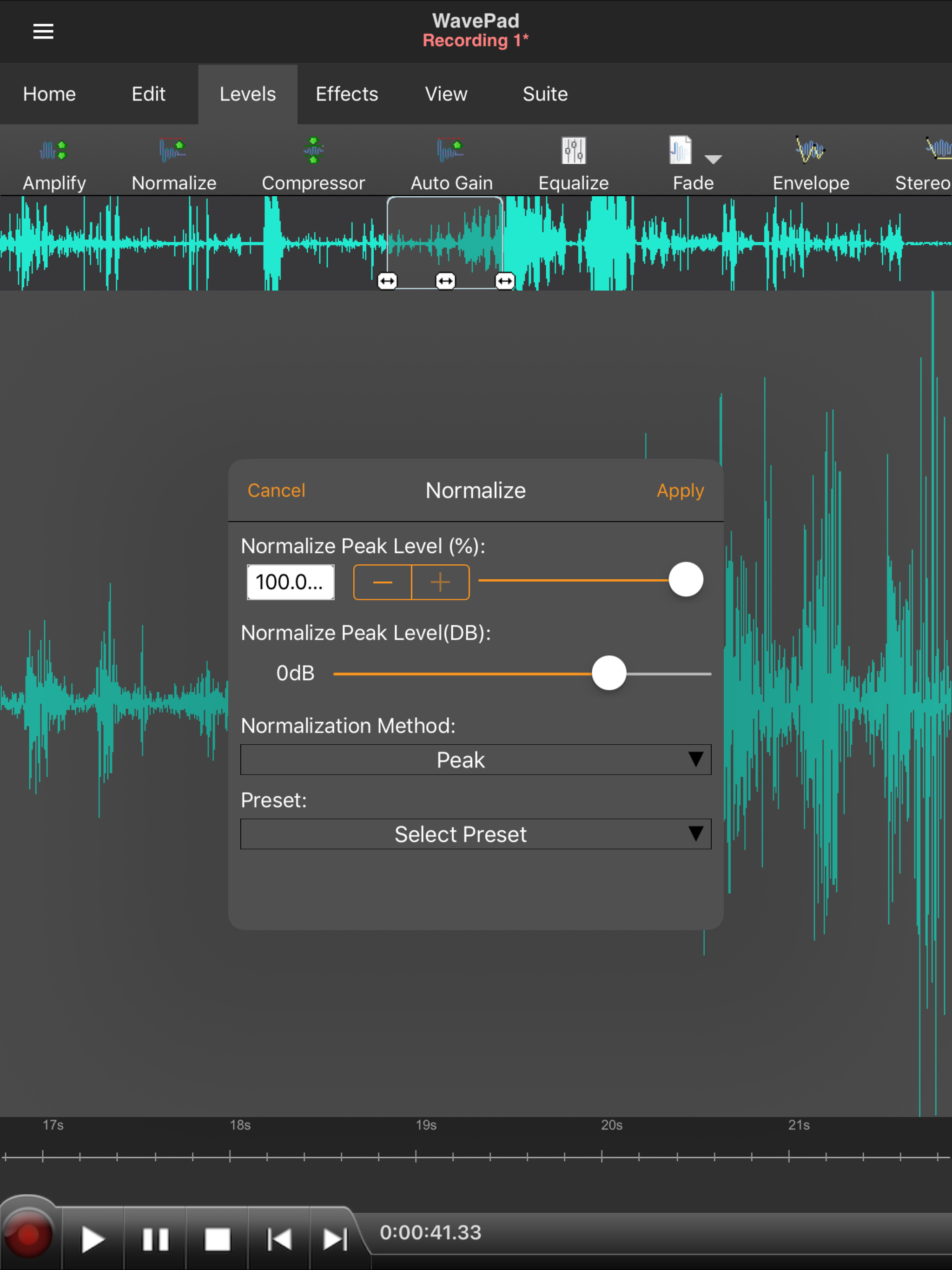 WavePad Master's Edition 2020 screenshot 7