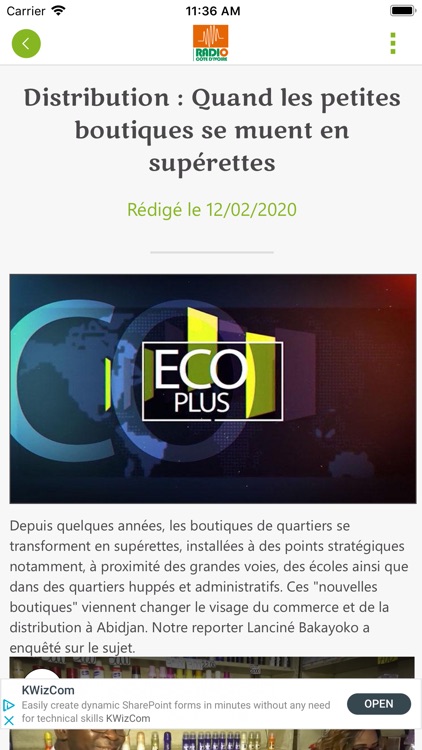 RADIO COTE D'IVOIRE screenshot-4