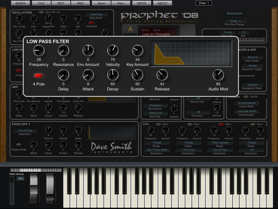 Screenshot #5 pour Prophet '08 Sound Editor