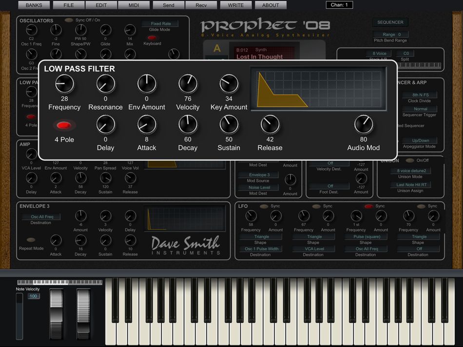 #2. Prophet '08 Sound Editor (iOS) 由: SoundTower Inc.