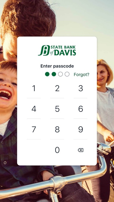 State Bank of Davis Mobile Screenshot