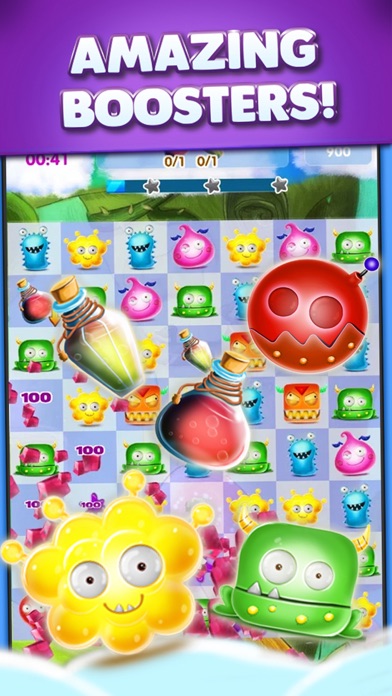 Screenshot #2 pour Fruit Candy Monsters Juice