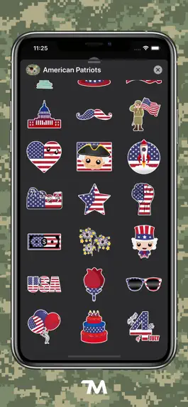 Game screenshot American Patriots Stickers hack