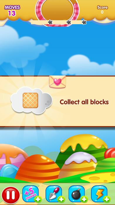 Candy Sweet Land iPhone screenshot