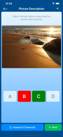 Game screenshot Listening for the TOEIC ® Test apk