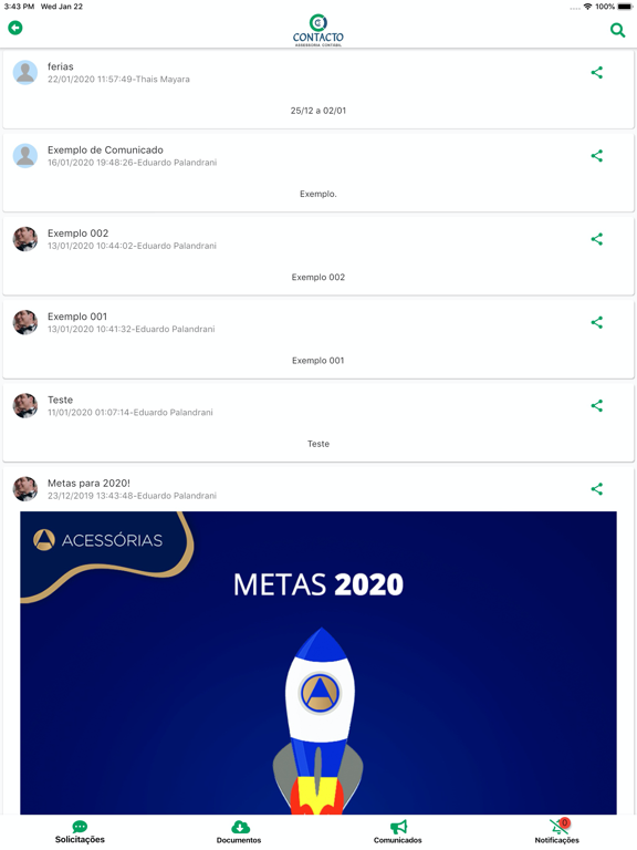 Screenshot #5 pour Contacto