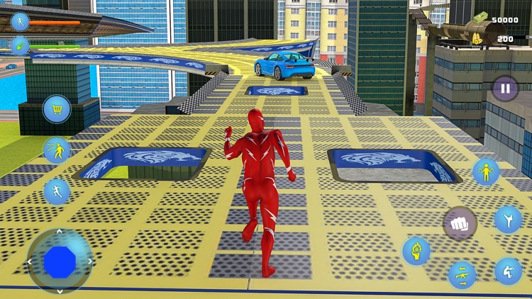 Super Heroes Speed Wars screenshot-3
