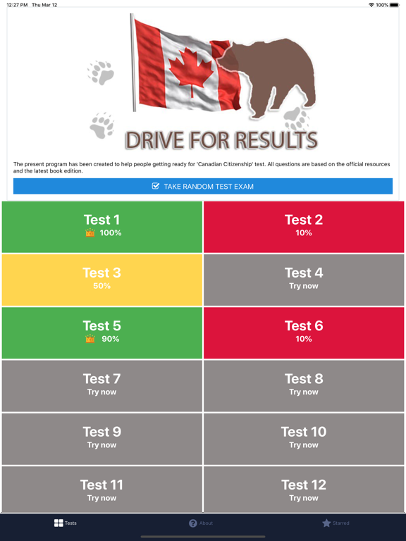 Screenshot #4 pour Canadian citizenship [TEST]