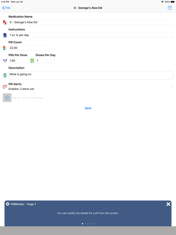 Screenshot #5 pour PillMinder