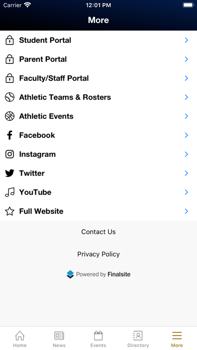 App screenshot