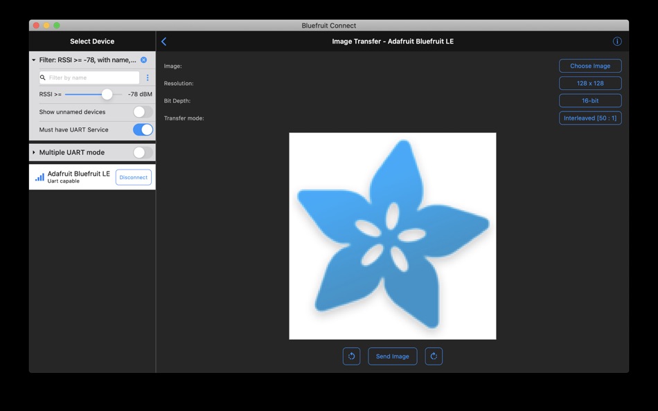 #8. Bluefruit Connect (macOS) بواسطة: Adafruit Industries