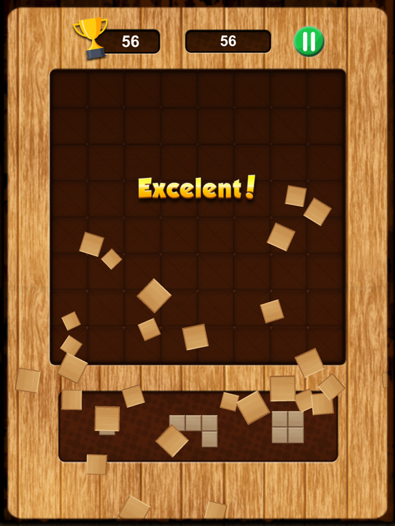 Screenshot #6 pour Wood Block Brain Puzzle Game