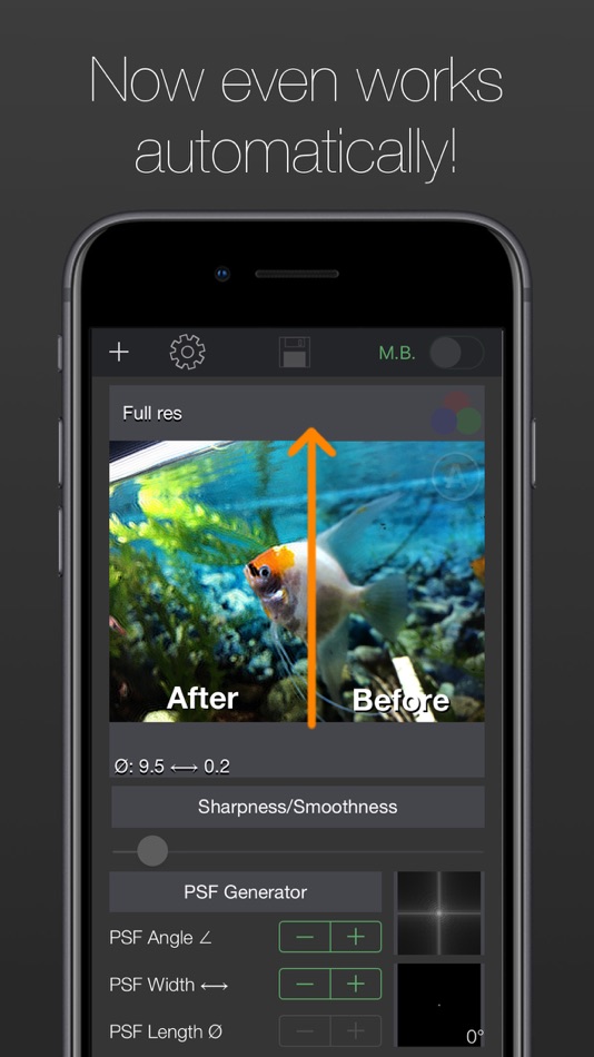 #1. Image Deblur - Blurred & Shaky (iOS) 由: GENOVA Softworks