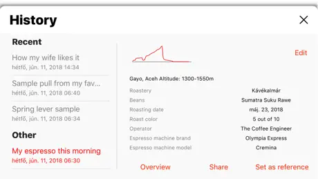 Smart Espresso Profiler