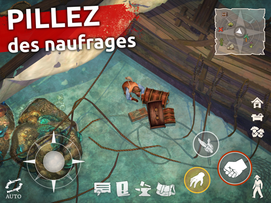Screenshot #6 pour Mutiny: RPG de Survie Pirate