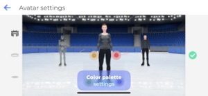 Freezio Figure Skating 3D app screenshot #1 for iPhone