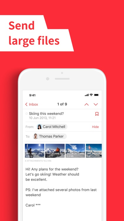 E-mail Client App – myMail screenshot-4
