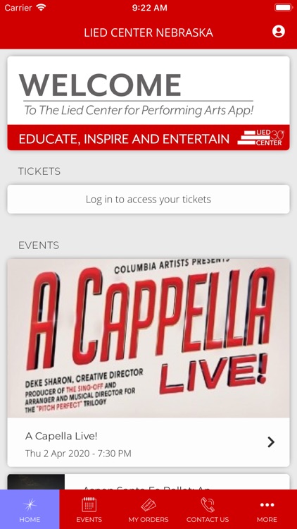 Lied Center - Performing Arts