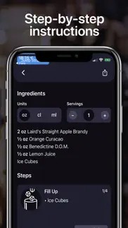 cocktails for real bartender iphone screenshot 3