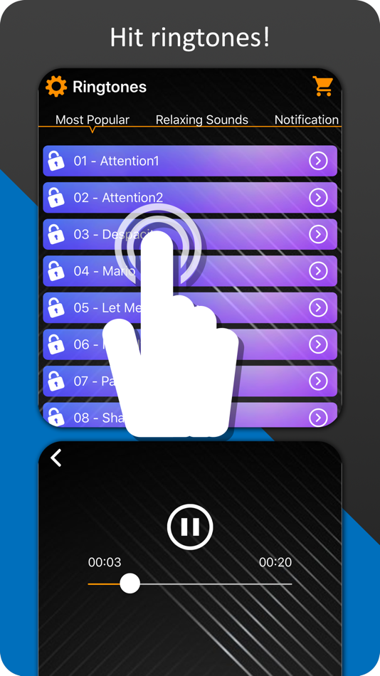 Hit Ringtones Music And Songs - 1.1 - (iOS)