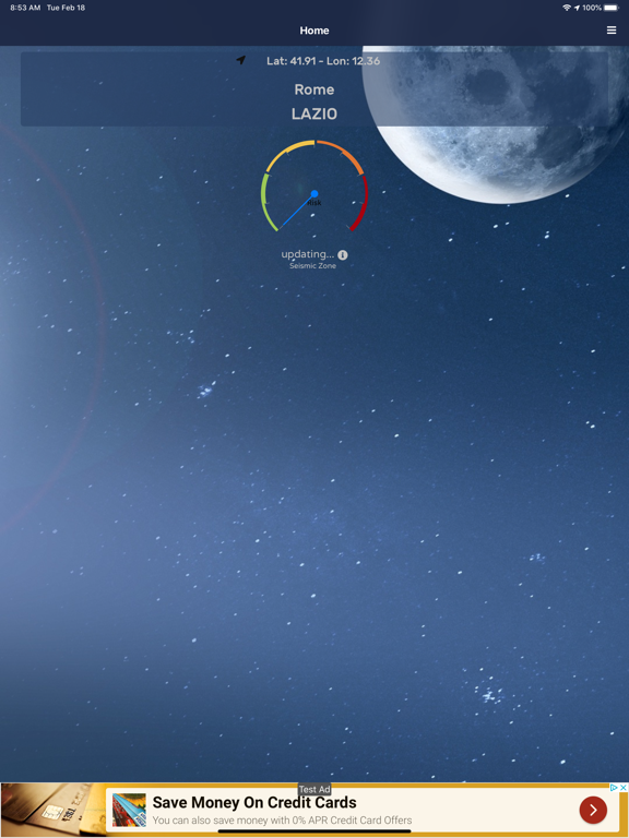 Screenshot #4 pour Rischio Sismico