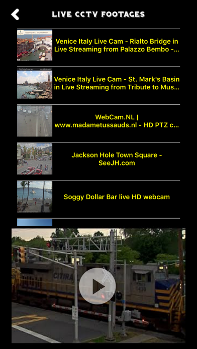How to cancel & delete CCTV LIVE Camera Footage from iphone & ipad 1