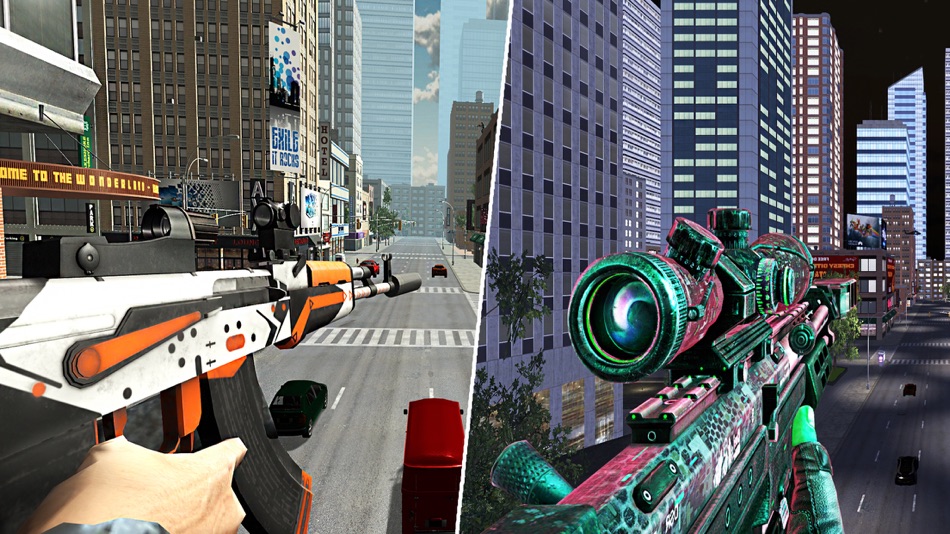 #3. Dark Vision New FPS Sniper 3D (iOS) 由: Syed Ahmed