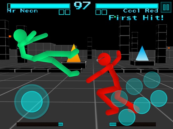 Screenshot #4 pour Stickman Fight: Neon Warriors