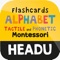 Flashcards Alphabet Tactile and Phonetic is an application that teaches the alphabet and the correspondence between sounds and letters to children