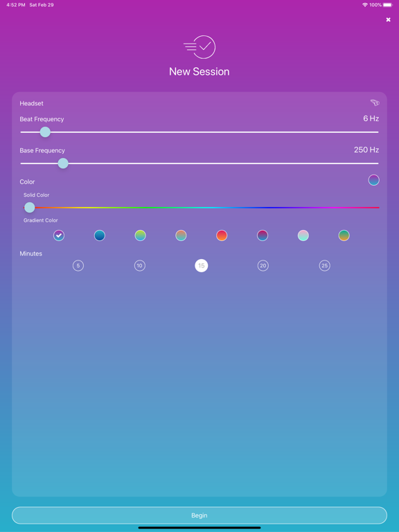 Entrain Cognitive iPad screenshot 2 - Health & Fitness app