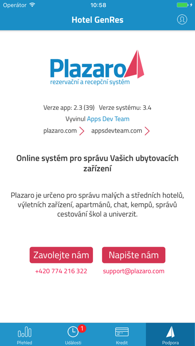 How to cancel & delete Plazaro – hotelový systém from iphone & ipad 4