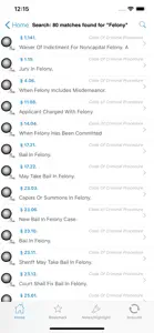 TX Penal Code, Titles & Laws screenshot #8 for iPhone