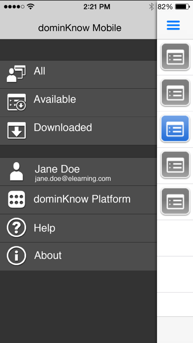 dominKnow Mobile screenshot 2