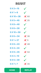 Times Table - Multiplication screenshot