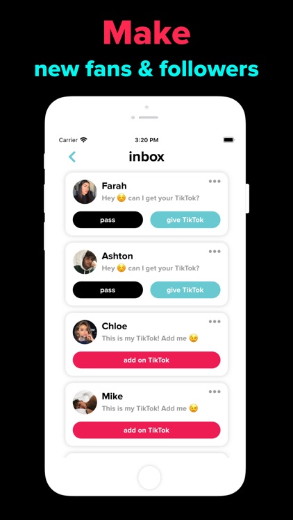 TikFriends - Make new friends!