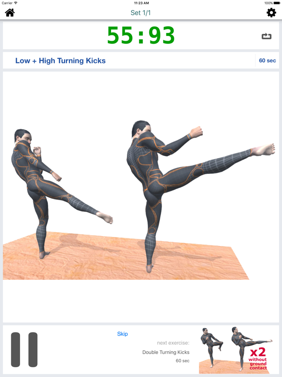 Screenshot #6 pour Kickboxing Workout Cardio Core