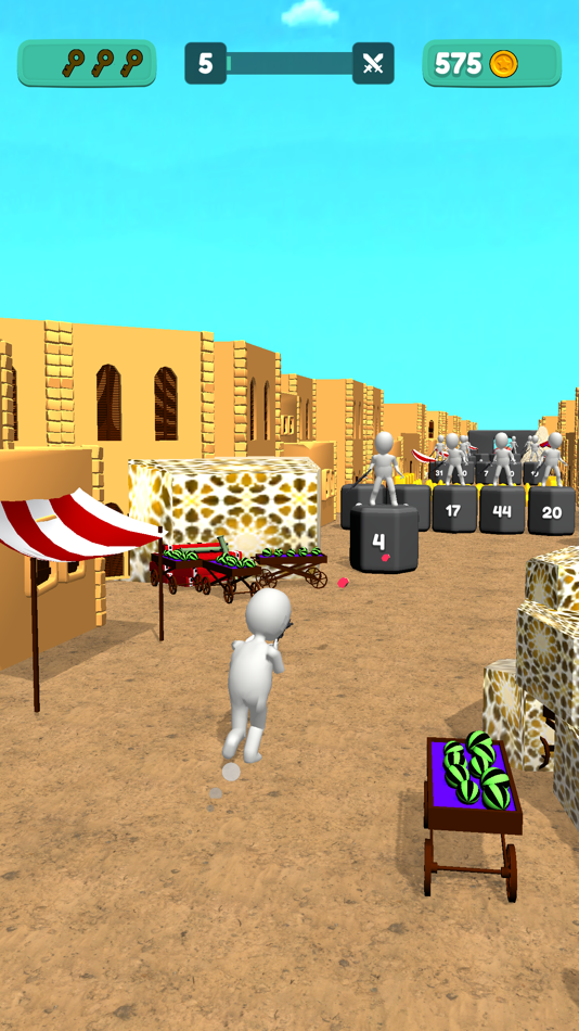 #8. Gun Gang (iOS) By: Rollic Games
