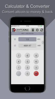 bitcoin & crypto calculator iphone screenshot 3