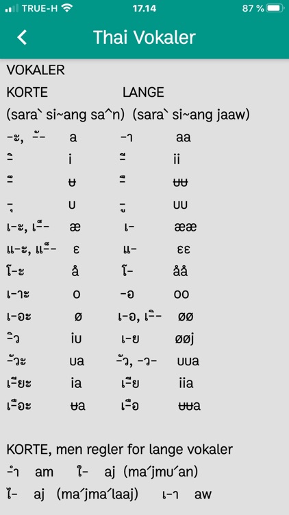 Dansk-Thai Parlør screenshot-9