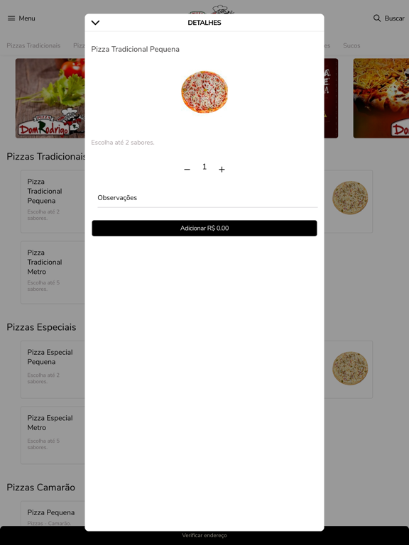 Screenshot #6 pour Pizza Dom Rodrigo