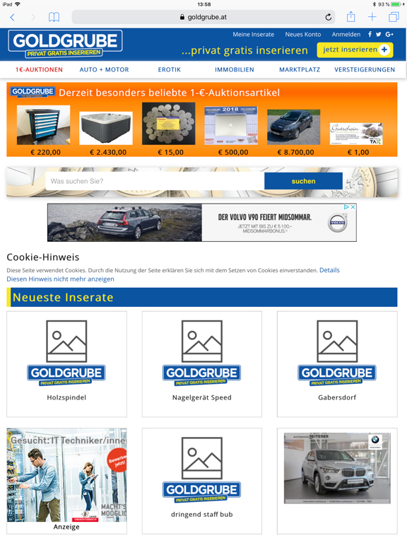 Screenshot #4 pour Goldgrube Kleinanzeigen