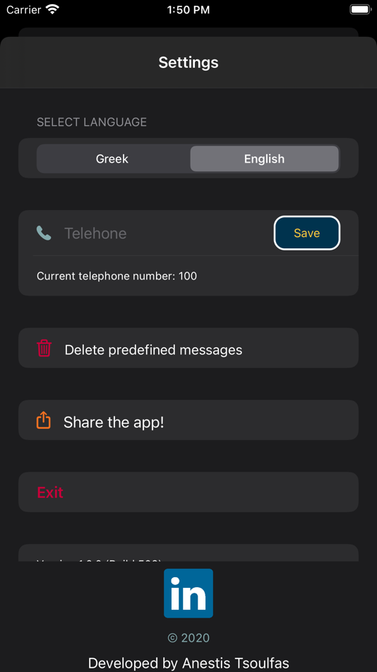 #3. Send message! (macOS) 由: ANESTIS TSOULFAS