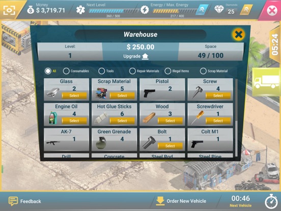 Junkyard Tycoon - Car Business iPad app afbeelding 10