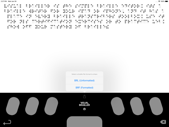 Screenshot #6 pour Visual Brailler